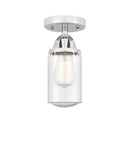 Innovations Lighting Dover 1 Light 4.5" Semi-Flush Mount 288-1C-PC-G314-LED