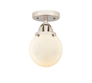 Innovations Lighting Beacon 1 Light 6" Semi-Flush Mount 288-1C-PN-G201-6-LED