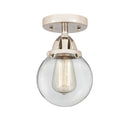 Innovations Lighting Beacon 1 Light 6" Semi-Flush Mount 288-1C-PN-G202-6-LED
