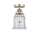 Innovations Lighting Canton 1 Light 6" Semi-Flush Mount 288-1C-SN-G182
