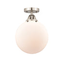 Innovations Lighting Beacon 1 Light 10" Semi-Flush Mount 288-1C-SN-G201-10