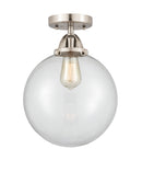 Innovations Lighting Beacon 1 Light 10" Semi-Flush Mount 288-1C-SN-G202-10-LED