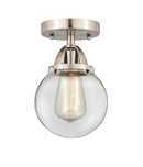 Innovations Lighting Beacon 1 Light 6" Semi-Flush Mount 288-1C-SN-G202-6-LED