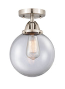 Innovations Lighting Beacon 1 Light 8" Semi-Flush Mount 288-1C-SN-G202-8-LED
