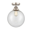 Innovations Lighting Beacon 1 Light 10" Semi-Flush Mount 288-1C-SN-G204-10