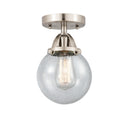 Innovations Lighting Beacon 1 Light 6" Semi-Flush Mount 288-1C-SN-G204-6