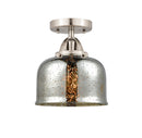 Innovations Lighting Large Bell 1 Light 8" Semi-Flush Mount 288-1C-SN-G78-LED