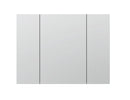 Aquadom Royale Medicine Mirror Cabinet Recessed Surface Mounted 3X Makeup Mirror Anodized Aluminum Frame R3-4830