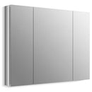 Aquadom AQUADOM Royale Medicine Mirror Cabinet Recessed Surface Mounted 3X Makeup Mirror Anodized Aluminum Frame R3-4830