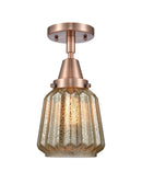 Innovations Lighting Chatham 1 Light 6" Flush Mount 447-1C-AC-G146-LED