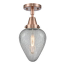 Innovations Lighting Geneseo 1 Light 6.5" Flush Mount 447-1C-AC-G165