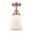Innovations Lighting Canton 1 Light 6" Flush Mount 447-1C-AC-G181