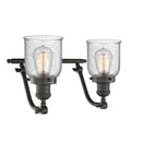 Innovations Lighting Small Bell 2 Light Bath Vanity Light Part Of The Franklin Restoration Collection 515-2W-OB-G54