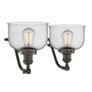 Innovations Lighting Large Bell 2 Light Bath Vanity Light Part Of The Franklin Restoration Collection 515-2W-OB-G74