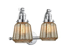Innovations Lighting Chatham 2-100 watt 18 inch Polished Chrome Mercury Fluted glass 180 Degree Adjustable Swivels 5152WPCG146