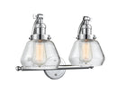 Innovations Lighting Fulton 2-100 watt 18 inch Polished Chrome Clear glass 180 Degree Adjustable Swivels 5152WPCG172