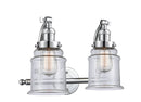 Innovations Lighting Canton 2-100 watt 18 inch Polished Chrome Clear Glass 180 Degree Adjustable Swivels 5152WPCG182