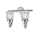 Innovations Lighting Small Canton 2 Light Bath Vanity Light Part Of The Franklin Restoration Collection 515-2W-PC-G184S