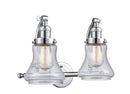 Innovations Lighting Bellmont 2-100 watt 18 inch Polished Chrome Seedy Glass 180 Degree Adjustable Swivels 5152WPCG194