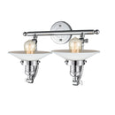 Innovations Lighting Halophane 2 Light Bath Vanity Light Part Of The Franklin Restoration Collection 515-2W-PC-G1