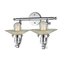 Innovations Lighting Halophane 2 Light Bath Vanity Light Part Of The Franklin Restoration Collection 515-2W-PC-G2-LED