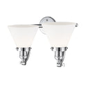Innovations Lighting Large Cone 2 Light Bath Vanity Light Part Of The Franklin Restoration Collection 515-2W-PC-G41-LED