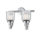 Innovations Lighting Small Bell 2 Light Bath Vanity Light Part Of The Franklin Restoration Collection 515-2W-PC-G52-LED