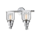 Innovations Lighting Small Bell 2 Light Bath Vanity Light Part Of The Franklin Restoration Collection 515-2W-PC-G54-LED
