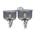 Innovations Lighting Large Bell 2 Light Bath Vanity Light Part Of The Franklin Restoration Collection 515-2W-PC-G73-LED