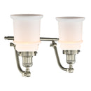 Innovations Lighting Canton 2 Light Bath Vanity Light Part Of The Franklin Restoration Collection 515-2W-SN-G181