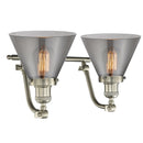 Innovations Lighting Large Cone 2 Light Bath Vanity Light Part Of The Franklin Restoration Collection 515-2W-SN-G43