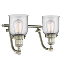 Innovations Lighting Small Bell 2 Light Bath Vanity Light Part Of The Franklin Restoration Collection 515-2W-SN-G52-LED