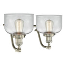 Innovations Lighting Large Bell 2 Light Bath Vanity Light Part Of The Franklin Restoration Collection 515-2W-SN-G72