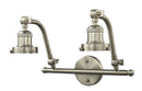 Innovations Lighting Addison 2-100 watt 18 inch Brushed Satin Nickel 180 Degree Adjustable Swivels 5152WSN