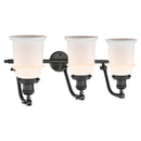 Innovations Lighting Canton 3 Light Bath Vanity Light Part Of The Franklin Restoration Collection 515-3W-OB-G181