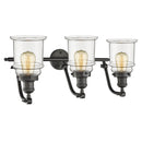 Innovations Lighting Canton 3 Light Bath Vanity Light Part Of The Franklin Restoration Collection 515-3W-OB-G182