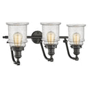 Innovations Lighting Canton 3 Light Bath Vanity Light Part Of The Franklin Restoration Collection 515-3W-OB-G184