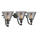 Innovations Lighting Large Cone 3 Light Bath Vanity Light Part Of The Franklin Restoration Collection 515-3W-OB-G43