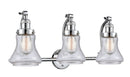 Innovations Lighting Bellmont 3-100 watt 28 inch Polished Chrome Seedy glass 180 Degree Adjustable Swivels 5153WPCG194