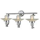 Innovations Lighting Halophane 3 Light Bath Vanity Light Part Of The Franklin Restoration Collection 515-3W-PC-G2-LED