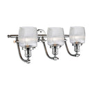 Innovations Lighting Colton 3 Light Bath Vanity Light Part Of The Franklin Restoration Collection 515-3W-PC-G302