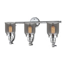 Innovations Lighting Small Bell 3 Light Bath Vanity Light Part Of The Franklin Restoration Collection 515-3W-PC-G53-LED