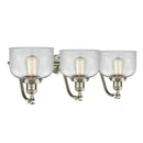 Innovations Lighting Large Bell 3 Light Bath Vanity Light Part Of The Franklin Restoration Collection 515-3W-SN-G72