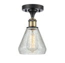 Innovations Lighting Conesus 1 Light Semi-Flush Mount Part Of The Ballston Collection 516-1C-BAB-G275-LED