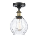 Innovations Lighting Small Waverly 1 Light Semi-Flush Mount Part Of The Ballston Collection 516-1C-BAB-G362-LED