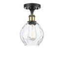 Innovations Lighting Small Waverly 1 Light Semi-Flush Mount Part Of The Ballston Collection 516-1C-BAB-G362