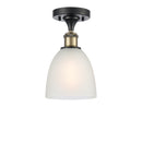 Innovations Lighting Castile 1 Light Semi-Flush Mount Part Of The Ballston Collection 516-1C-BAB-G381