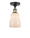 Innovations Lighting Ellery 1 Light Semi-Flush Mount Part Of The Ballston Collection 516-1C-BAB-G391-LED