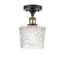 Innovations Lighting Niagra 1 Light Semi-Flush Mount Part Of The Ballston Collection 516-1C-BAB-G402
