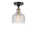 Innovations Lighting Dayton 1 Light Semi-Flush Mount Part Of The Ballston Collection 516-1C-BAB-G412